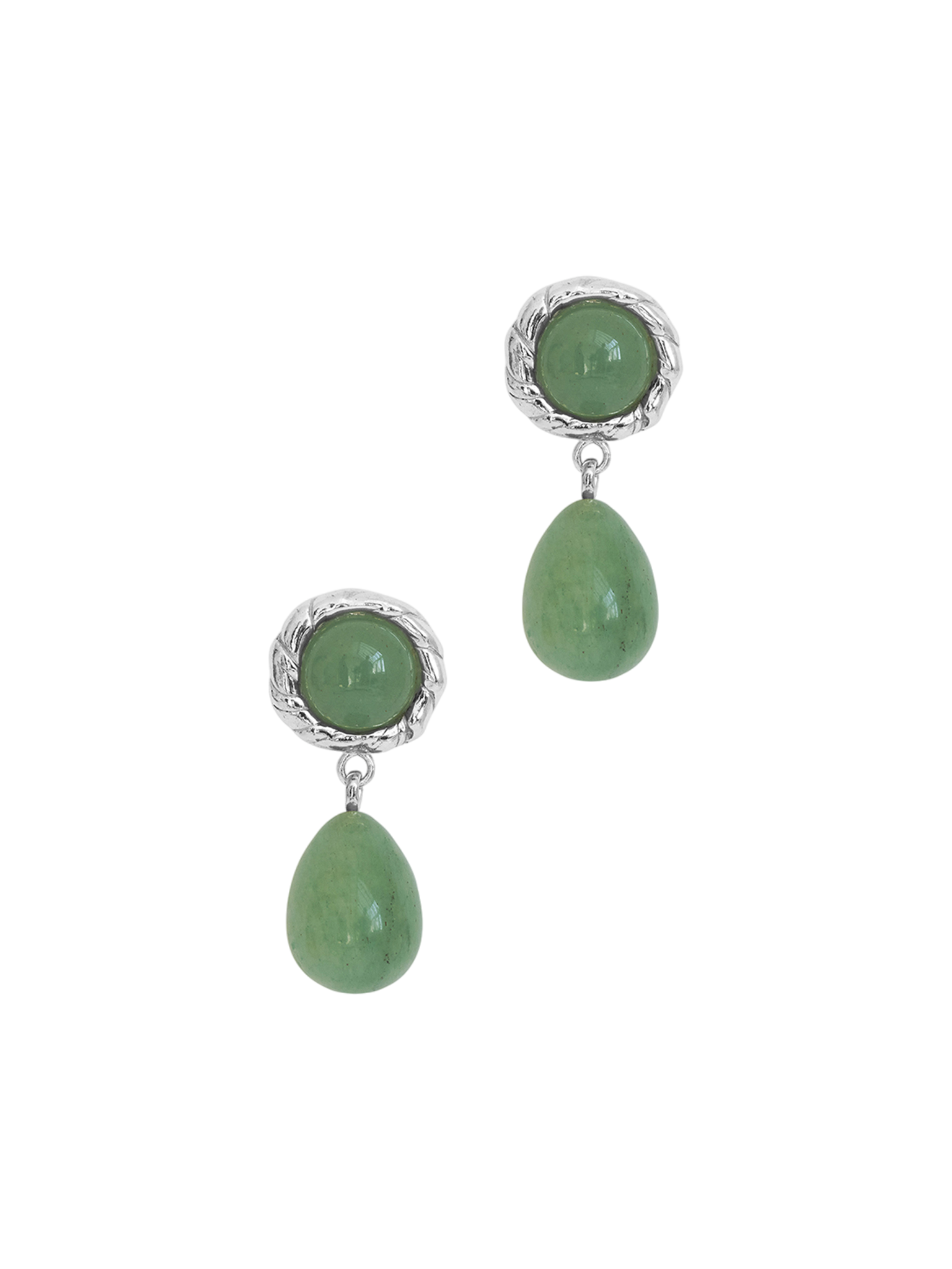 Emma aventurine earrings